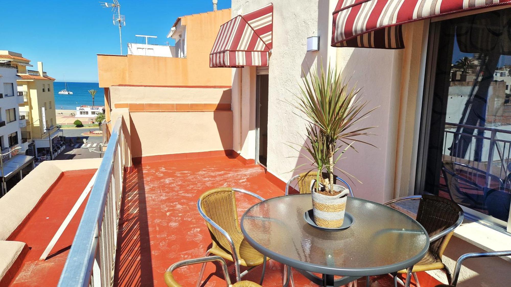 Apartamentos Centricos Playa Norte Peñíscola Oda fotoğraf